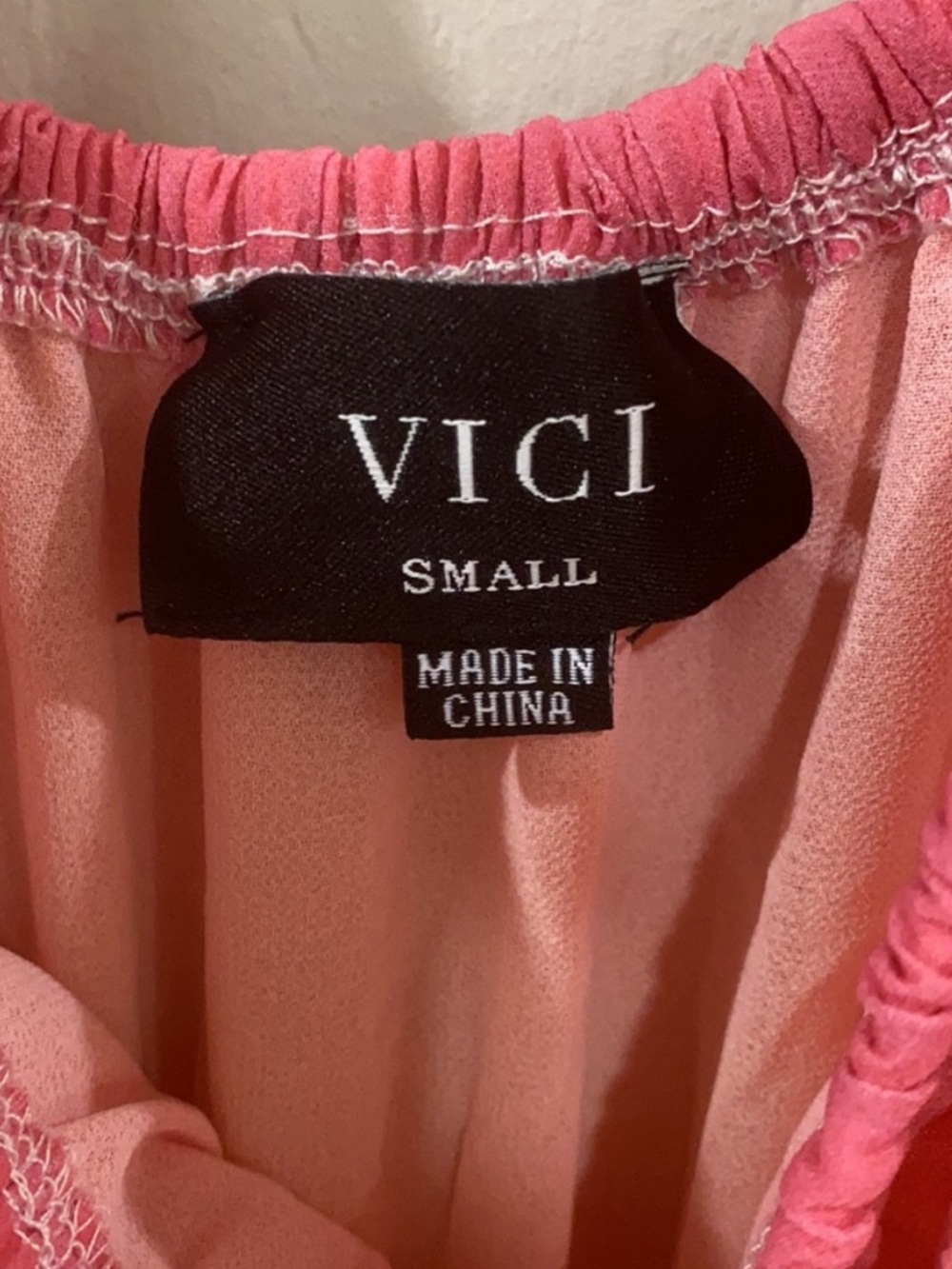 Vici Rainbow Skies Off-Shoulder Tiered Ombré Maxi Dress - Picture 6 of 6